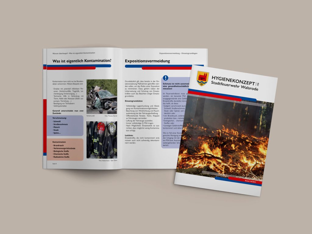 Feuerwehr Walsrode Broschüre für Homepage